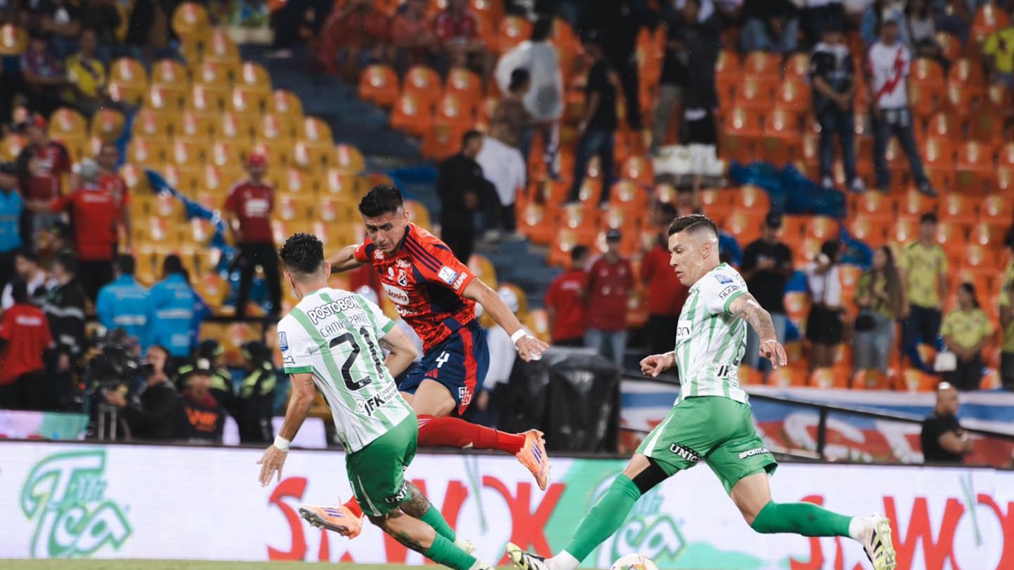 Empate sin goles en la primera final de la Copa BetPlay entre Nacional y DIM