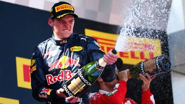 Max Verstappen en el Gran Premio de España 2016.