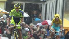 Alberto Contador al ataque