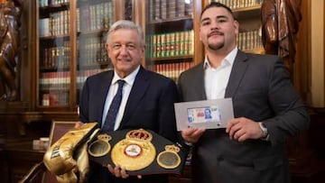 Andrés Manuel López Obrador manda palabras de aliento a Andy Ruiz Jr.