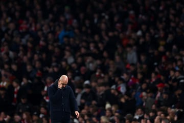 Pep Guardiola durante el encuentro.