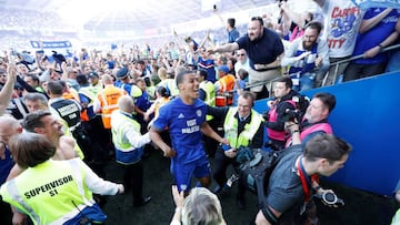 Cardiff City promoted to the Premier League