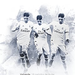 El gráfico que detalla el impacto de Valverde en el Madrid