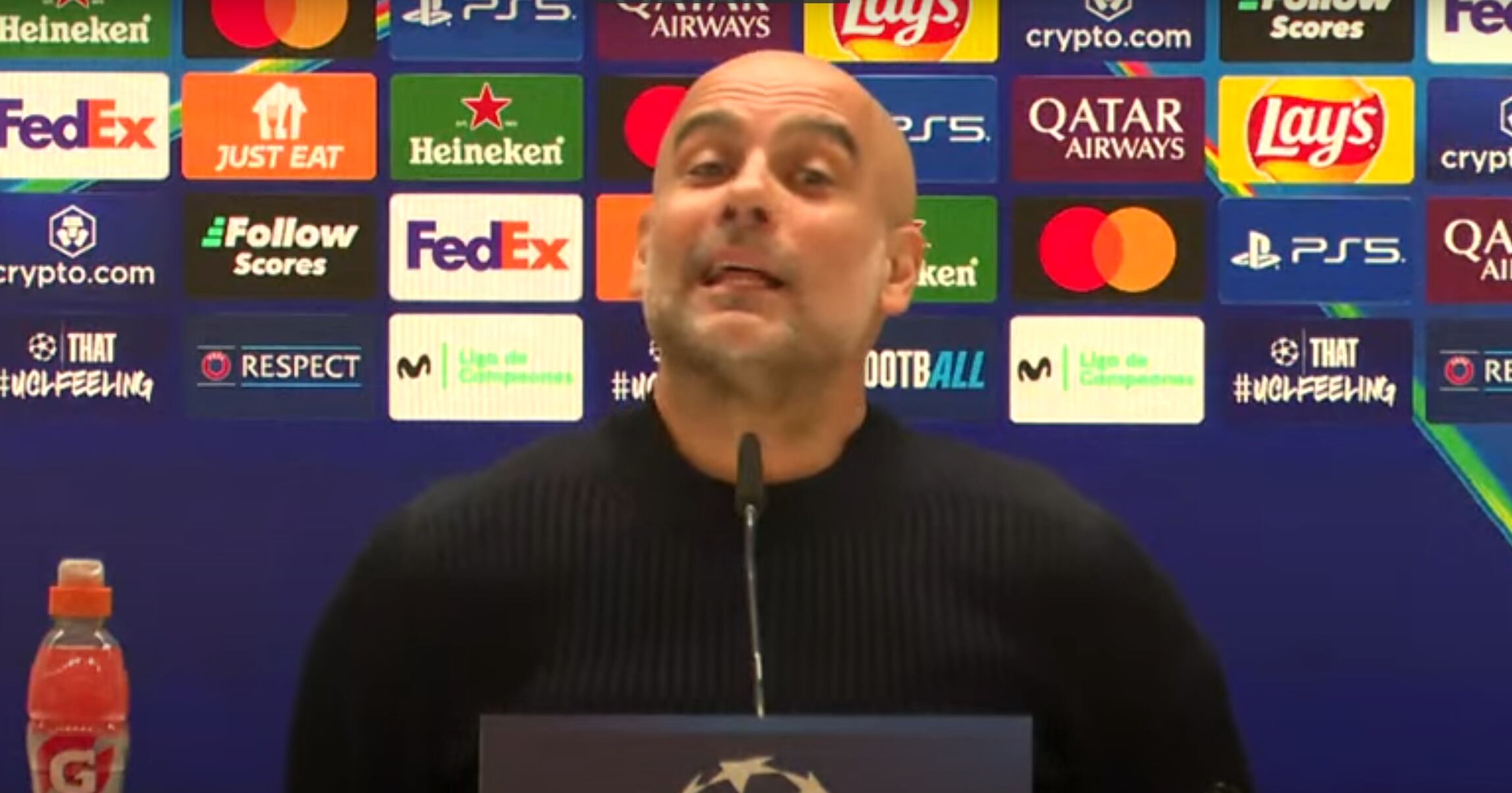 La genial explicacin de Guardiola sobre el fuck off y el fuck you