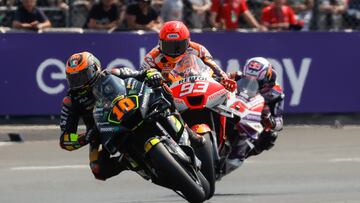 Marini, M¨¢rquez y Zarco.