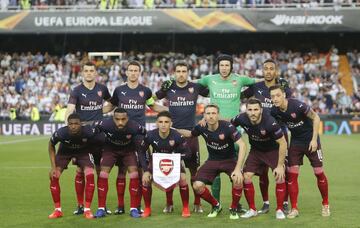 Equipo del Arsenal.