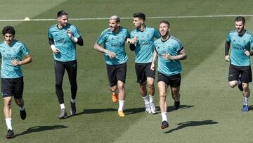 Cristiano y Carvajal siguen sin entrenarse con el grupo