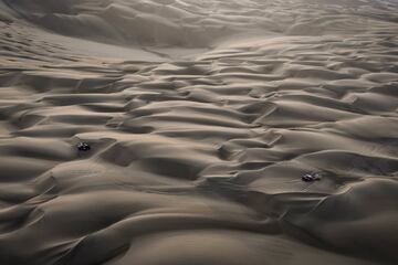 Fotografía ganadora del Premio Emilie Poucan del Dakar 2018 del fotógrafo Eric Vargiolu de la agencia DPPI Media.