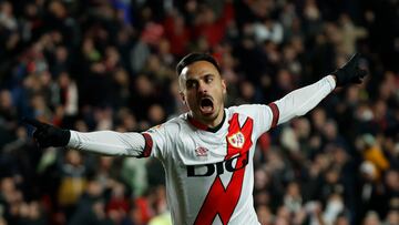 Álvaro García, con el Rayo.