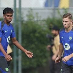 Lamine y Ferran Torres, a punto para el Las Palmas