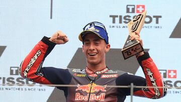 Primer podio de Acosta en MotoGP.