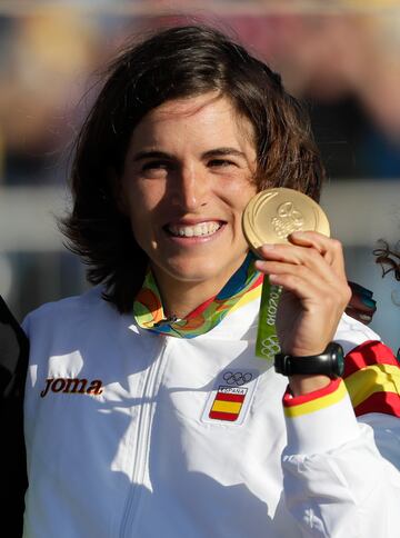 Otra deportista que consiguió un oro fue Maialen Chourraut en piragüismo slalon K1, siendo la primera "mamá olímpica" española.