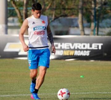 Primer entrenamiento de la Selección pensando en Bolivia