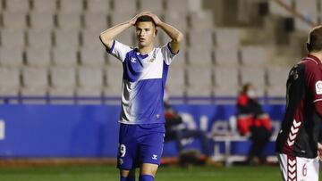 Guruzeta, con el Sabadell ante el Albacete