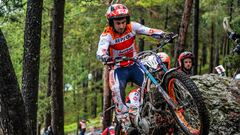 Toni Bou, con la Honda en Andorra.