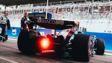 Alpine durante un GP de la temporada 2024 de F1.