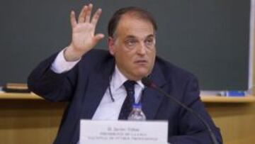 Javier Tebas, presidente de la LFP.