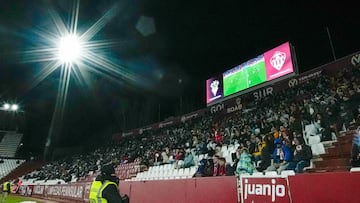 El nuevo videomarcador del Carlos Belmonte.