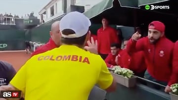 Nicolás Mejía celebró frente a una tribuna hostil y esto los obligó a retirarse con escolta hasta su hotel.