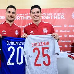 James: “Espero conseguir grandes resultados con Olympiacos”