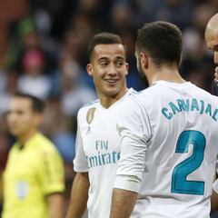 Con Zidane, el Madrid remonta: ya hay empate a canteranos