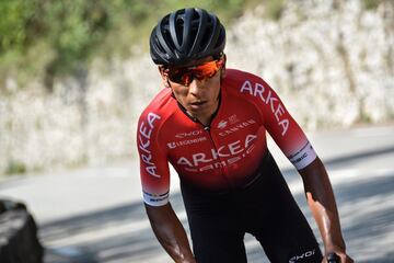 Nairo Quintana entrena en las carreteras de Mónaco tras volver a Europa en el vuelo del deporte colombiano. El ciclista del Arkéa-Samsic piensa en el Tour de Francia.