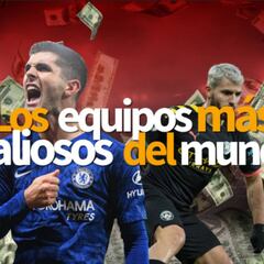 Chelsea y Manchester City entre los equipos más valiosos