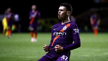 Guardiola cheers Phil Foden: "He's already a great, great player"