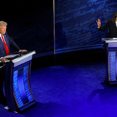 Trump duda para enunciar tres virtudes de Kamala Harris: “Es una pregunta muy difícil”