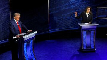 El candidato republicano fue cuestionado sobre las tres virtudes que reconoce de Kamala Harris y esto fue lo que respondió.