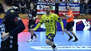 Nacho Valles, central del Bidasoa.