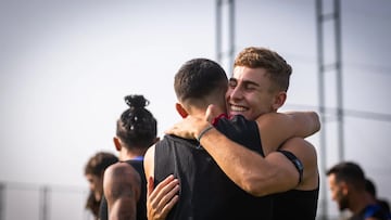 Fermín, en una imagen esta pretemporada.