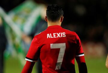 Soccer Football - FA Cup Fourth Round - Yeovil Town vs Manchester United - Huish Park, Yeovil, Britain - January 26, 2018   Manchester United’s Alexis Sanchez before the match    Action Images via Reuters/Paul Childs