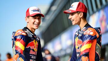 Carpe y Uriarte, pilotos de la Red Bull Rookies Cup.
