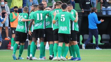 Los jugadores del At. Paso.