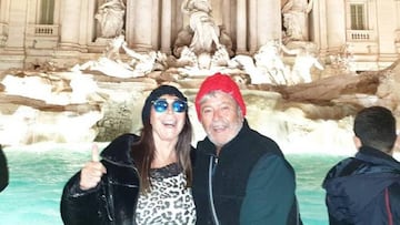 Moria Casán se casó con el artista plástico Humberto Poidomani