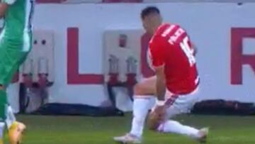 El momento exacto de la dramática lesión de Palacios