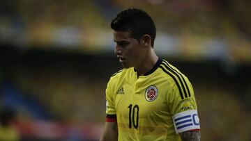 Bayern confirma que James no podrá jugar ante Venezuela. Se evaluará si estará frente a Brasil.