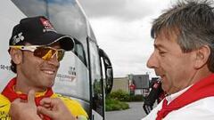 Eusebio Unzúe: "La crono es ahora un objetivo para Valverde"