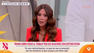 Tamara Gorro habla por primera vez sobre su relación con Cayetano Rivera: “Es maravilloso”