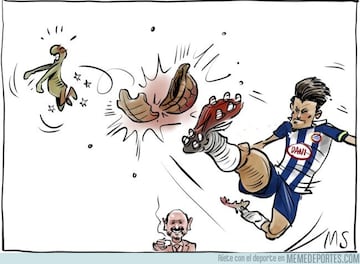 Las derrotas del Madrid y del City protagonistas de los memes de la jornada