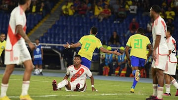 El Sudamericano Sub 20 inicia con goleada de Brasil