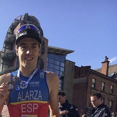 Alarza quiere suceder en el título continental a Javi Gómez Noya