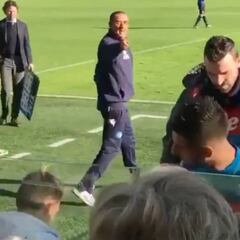 Critican a Sarri por el distino trato que le da a Cristiano