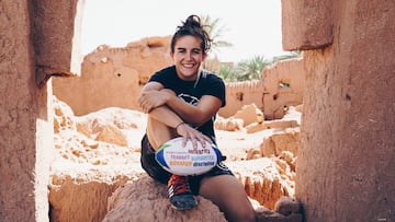 La jugadora espa?ola de rugby Patricia Garc¨ªa.