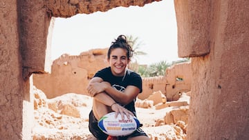 La jugadora española de rugby Patricia García.