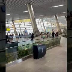 ¡Hinchas de Colo Colo y la U se pelearon en el aeropuerto!