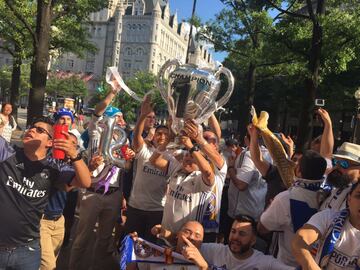 USA se vistió de merengue para la gran final de la Champions