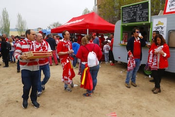 El ambiente previo de la final de Copa en las Fan Zones