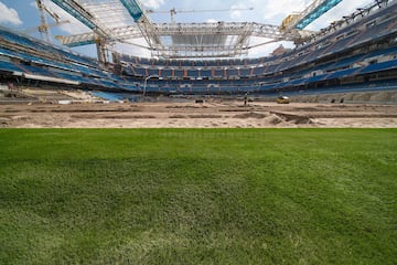 Las imágenes más recientes del Bernabéu a pocos días de su estreno